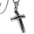 Fashion Stainless Steel Jewelry Charms Cross Pendants Necklace